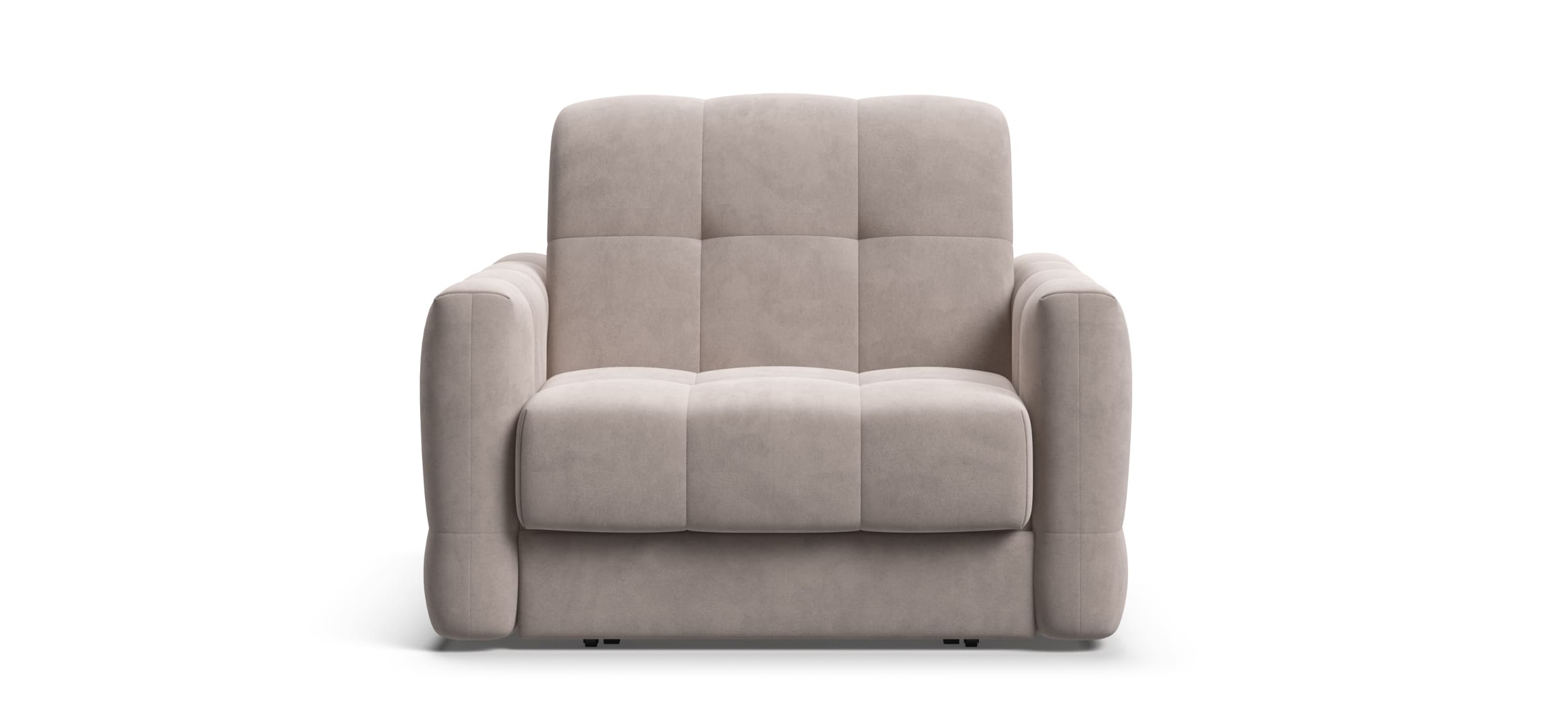 Босс Слип кресло-кровать Велюр Монолит латте